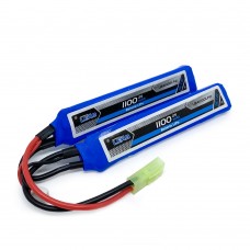 Bateria Lipo ULTRA - 7.4V/2S(2 pack) - 1100mAh - 20C/40C AIRSOFT