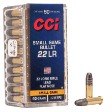.22 SMALL GAME BULLET CAIXA COM 50 UNIDADES