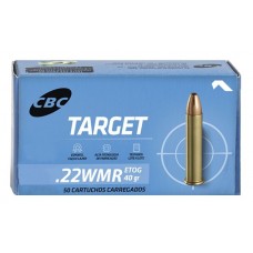 .22  Munição CBC WMR Target ETOG 40gr - 50rds