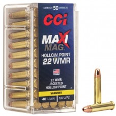 .22 MAX MAG JHP CAIXA COM 50 UNIDADES