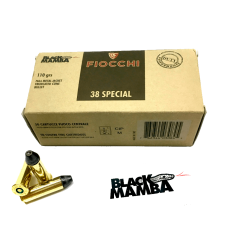 .38 BLACK MAMBA CAIXA COM 50 UNIDADES