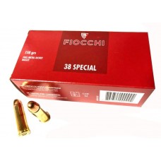 .38 FIOCCHI FMJ CAIXA COM 50 UNIDADES