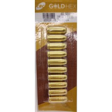 .40 S&W 155GR GOLD HEX