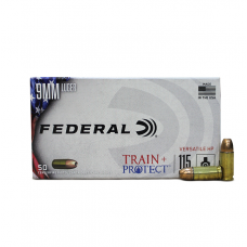 9MM FEDERAL VERSATLE HP CAIXA COM 50 UNIDADES