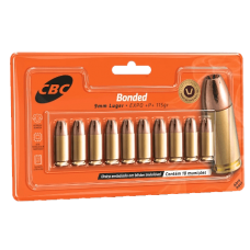 9MM LUGER +P 147GR BONDED 