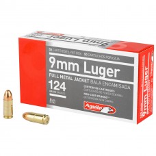 9MM AGUILA 124GR CAIXA COM 50 UNIDADES