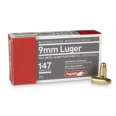9MM AGUILA 147GR CAIXA COM 50 UNIDADES
